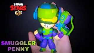 Making brawl stars Smuggler Penny - clay art