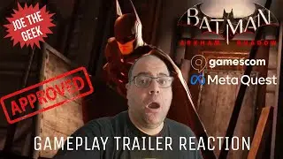 BATMAN: ARKHAM SHADOW (2024) | OFFICIAL GAMEPLAY TRAILER REACTION | GAMESCOM EXCLUSIVE