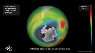 The ozone hole over Antarctica nears its record