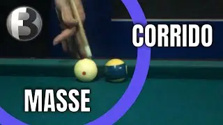Tiro MASSE CORRIDO Analisis + Tutorial (Avanzado) | Billar Fanatic