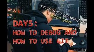 How to debug in PyCharm & introduction to Git | How to learn Python Programming | Python debugger D5