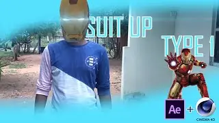 THE IRON MAN SUIT UP | After Effects and Cinema 4D | SUIT UP |