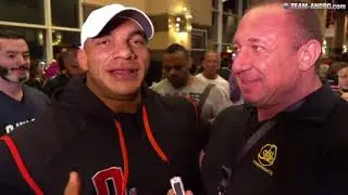 Mr Olympia 2017 Big Ramy Interview ( Humble Bodybuilder )