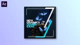 Animated Modern Instagram Post - After Effects Tutorial