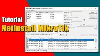NETINSTALL MIKROTIK - MIKROTIK TUTORIAL