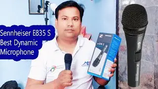 Sennheiser e835s Best Dynamic Microphone I Review & Unboxing #hindiavtechgyan #sennheiser