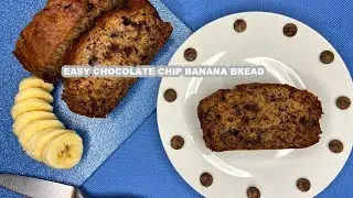 Easy Chocolate Chip Banana Bread (Vegan) Recipe
