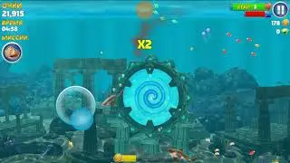 Юра рыбка кушают людей игры часть 1