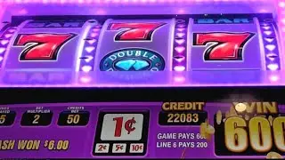 Good Run on a Slot Machine Delaware Park and Casino.