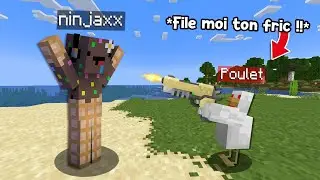 Ce Mod rajoute des Armes à tous les Mobs de Minecraft..