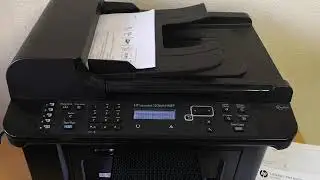 HP LJ 1536dnf MFP как печатает