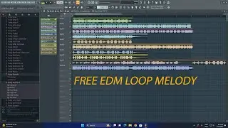Free EDM Loop land Melody 10 Loop For Fl Studio 2025
