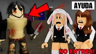 😰NUNCA ENTRES a la ESCUELA MALDITA de BROOKHAVEN en la MADRUGADA | aterrador