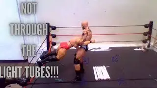 Not The Light Tubes!(WWE Stop Motion)
