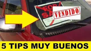 How to sell your car super fast 5 TIPS!!!