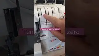 Fast and Easy Way to Thread a Serger