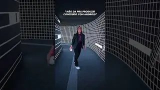 "NÃO DA PRA PRODUZIR CONTEÚDO COM ANDROID" #cascadebala