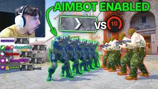 AIMBOT SILVERS vs. 5 FACEIT LEVEL 10s (5v5)