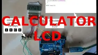 Hacking a pocket calculator as LCD for the Arduino