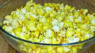 Popcorn Recipe | Home Made Popcorn in Just 3 Minutes