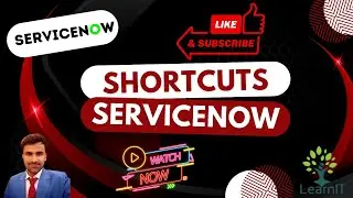 Shortcuts ServiceNow | Keyboard Shortcuts | Navigation Shortcuts