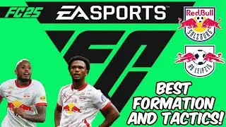 EA FC 25 - 💪BEST💪 🇩🇪RB Leipzig🐂 and 🇦🇹RB Salzburg Formation, Tactics and Instructions