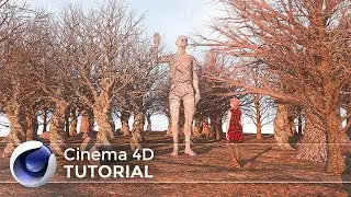 Cinema 4D & Octane Tutorial - Stone Man Everyday Render
