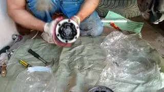 Замена внутреннего  пыльника ШРУСа  Vito (Вито) 638 2.2 CDI
