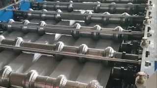 Long Span Roofing Metal Sheet Roll Forming Machine for Roof