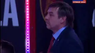 Гимн России и Финляндии.Еврохоккейтур