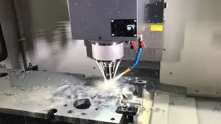 Apex Thermal - CNC Machining of flange drilling of plate heat exchanger frame plate