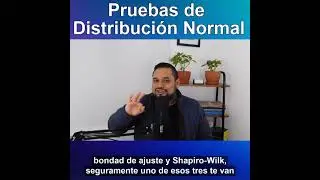 Pruebas de Distribución Normal