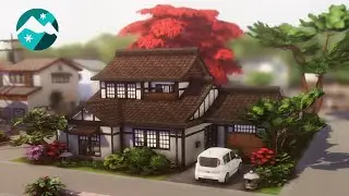 ZEN Family Home| The Sims 4  Snowy Escape | RELAXING | Stop Motion