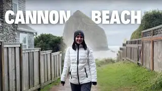 ASI ES  la Playa Más Fotogénica de OREGON: CANNON BEACH
