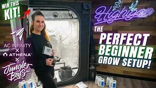 Perfect 2x4 AI Controlled Complete Grow Tent Kit! Perfect for Beginners!