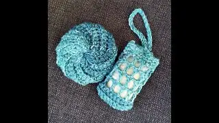 Crochet Spa Week, Part 2, Soap Cozy: May 30th 2023