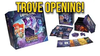 Disney Lorcana Ursula's Return Illumineer's Trove Opening and Review