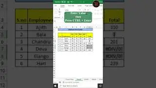 Replace Error Value Quickly - 