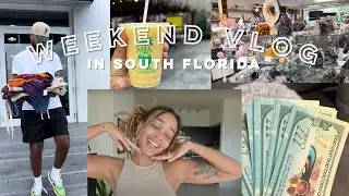 Weekend Vlog in South Florida | Thrifting, Farmers Market, Shopping for Ancestor Altar w/time stamps