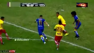 Copa Havoline Fecha 22, 14-07-2018: Delfín 1 - Aucas 1