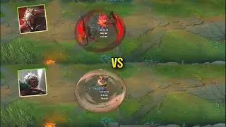 Chosen of the Wolf Ambessa vs Ambessa Classic - Skin Comparison - League of Legends