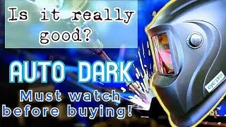 EYE PRO Auto Dark Helmet Review. Don't buy before watching this. #welder #welding #metal
