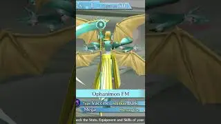 Showcase Ophanimon Falldown Mode (Dark Evolution Angewomon) - Digimon Story : Cyber Sleuth Mod