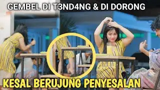 PRANK SHOLAWAT!! G3MB3L DI T3ND4NG & DIDORONG,TIDAK PUNYA HATI NURANI