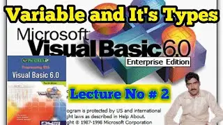 variable and its types in Visual basic 6.0 complete details