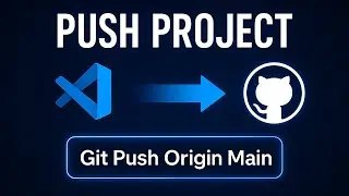 How to Push Project to Github From Visual Studio Code | Push Code to GitHub from Visual Studio🔥