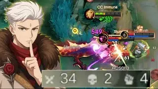 THIS BROKEN BUILD MADE YU ZHONG LIKE A MONSTER WITH 34 KILLS! (must try)