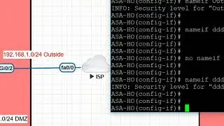 Cisco ASA Firewall Basic Initialization part 01