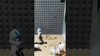 Фрагмент битвы клонов #shorts #lego #starwars #лего #animation #анимация #легомультик #stopmotion