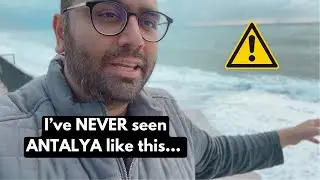 CRAZY STORMS IN ANTALYA, TURKEY
